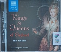 Kings and Queens of England written by Jen Green performed by Benjamin Soames on Audio CD (Abridged)